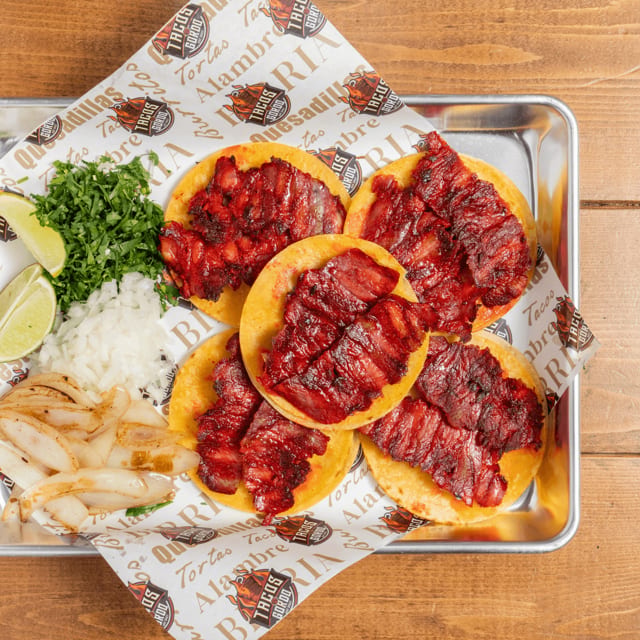 Trompo Taco (Marinated Pork).