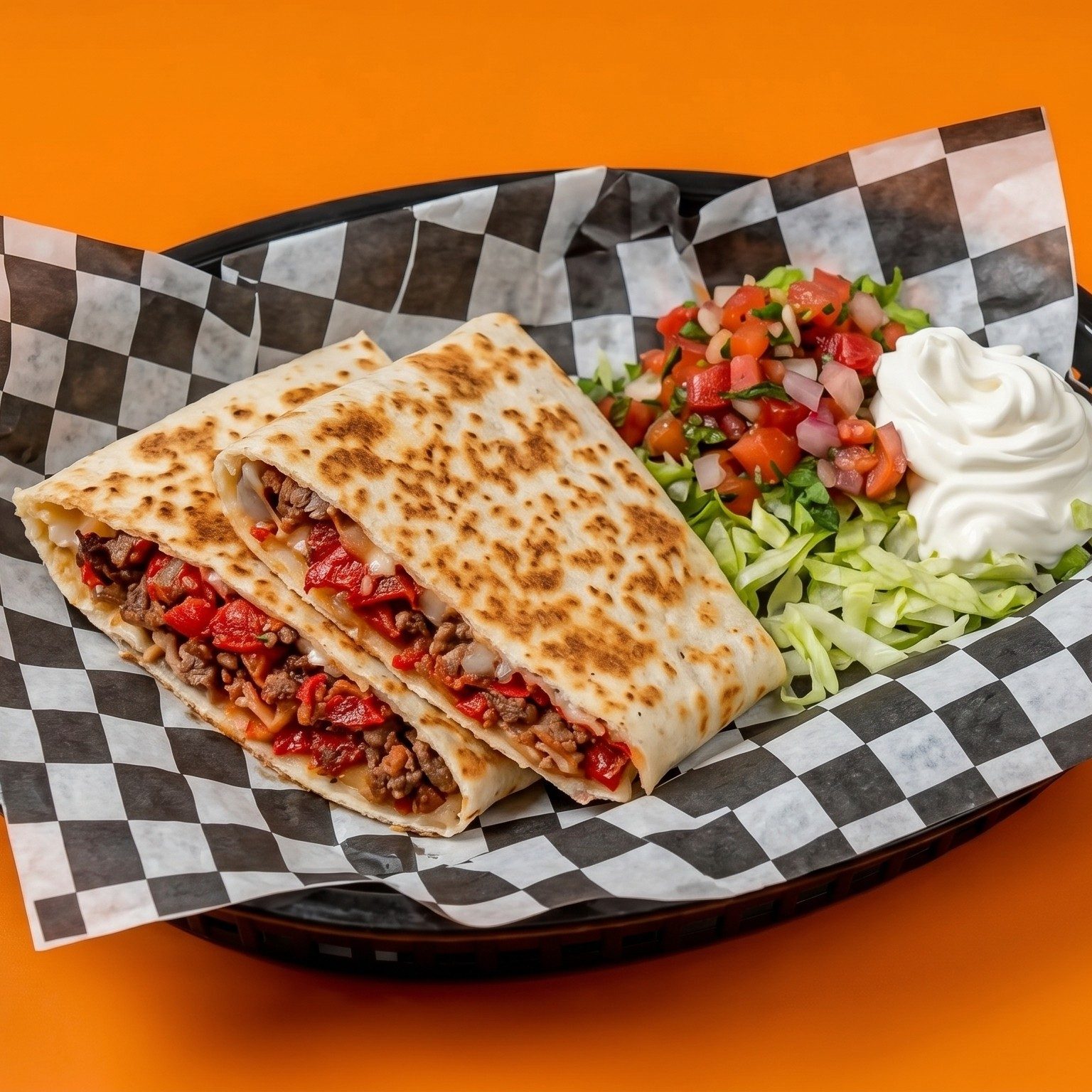 Campechana Quesadilla.